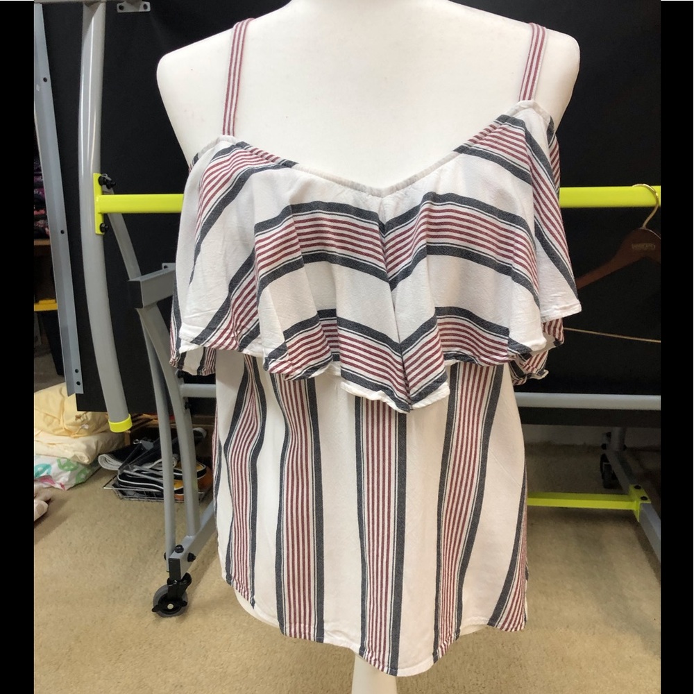 Loft off the should shirt
